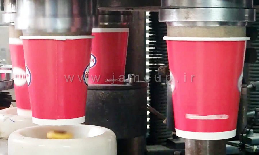 تولید لیوان کاغذی سفارشی روغن موتور بهران