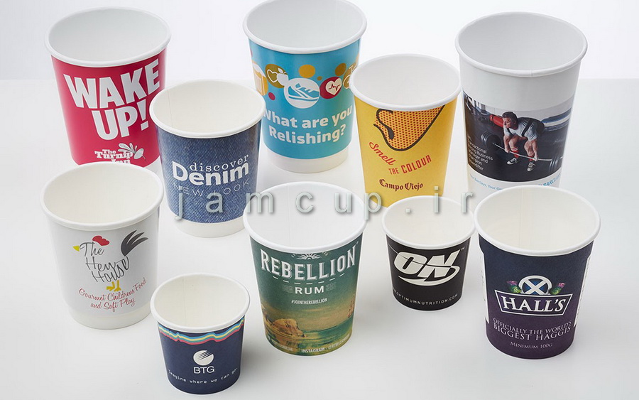 چاپ لیوان کاغذی اختصاصی