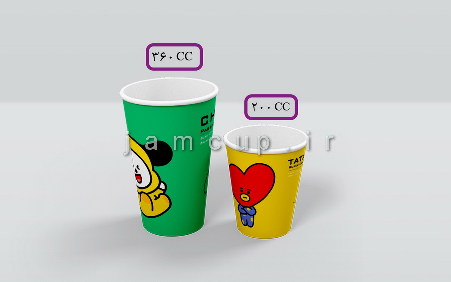 قیمت چاپ لیوان کاغذی