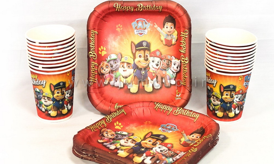 ست لیوان و ظرف کاغذی