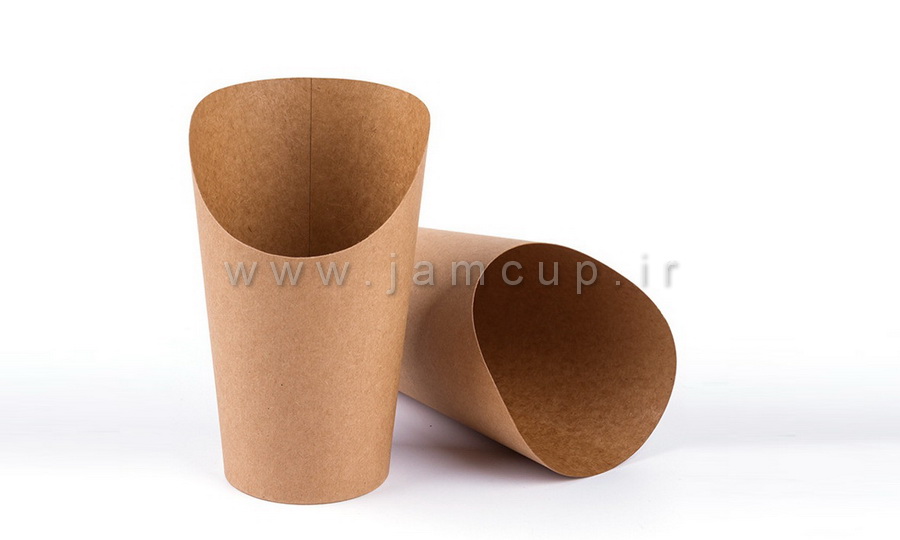 لیوان کاغذی وافل لیوان کاغذی وافل