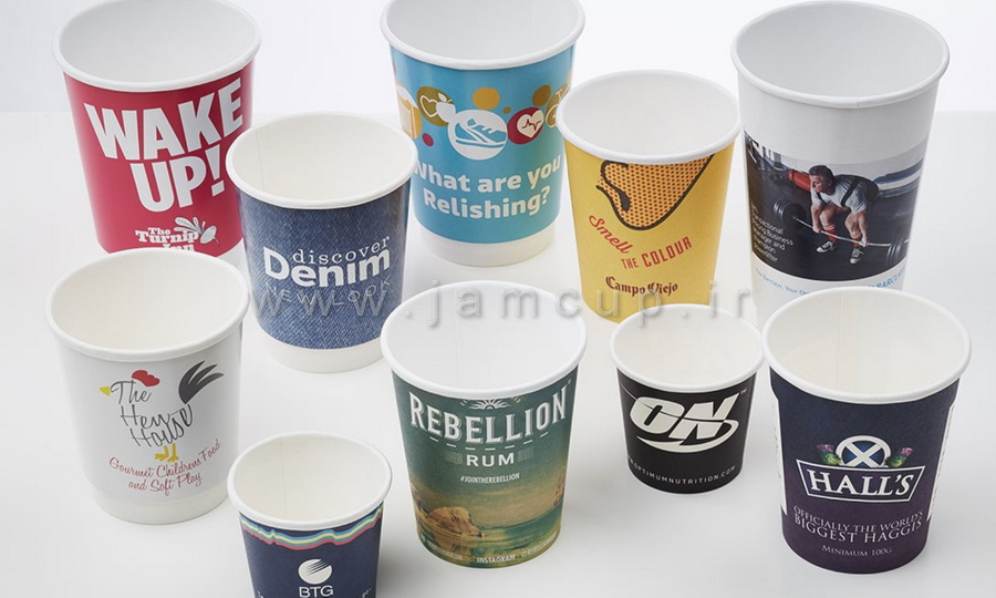 چاپ لیوان کاغذی نمایشگاهی چاپ لیوان کاغذی نمایشگاهی