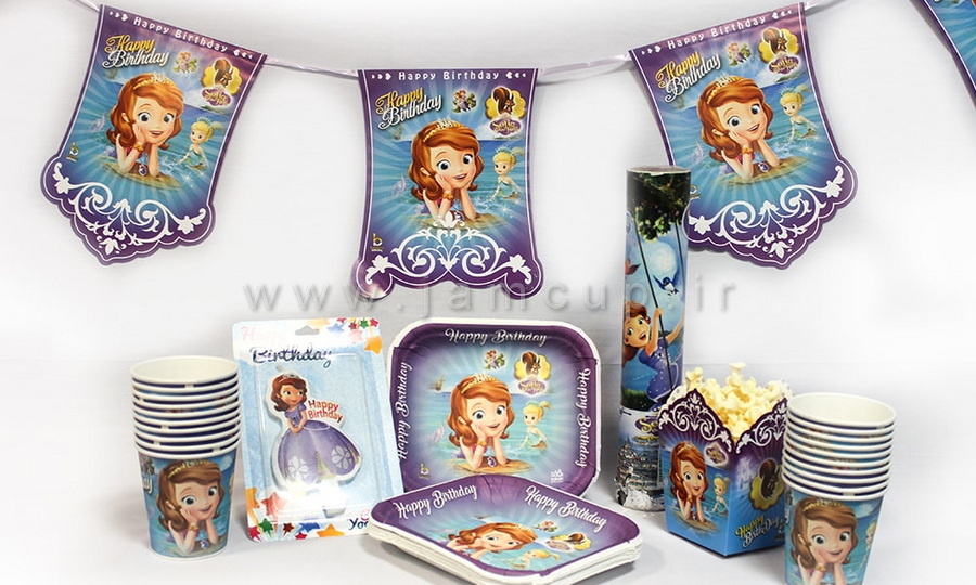 ست لیوان و ظرف تم تولد