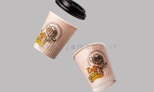 لیوان کرکره ای 1کاغذی