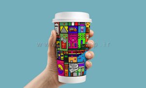 قیمت لیوان کاغذی درب دار4