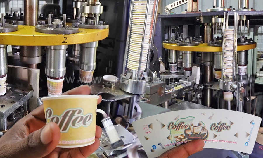 خط تولید لیوان کاغذی