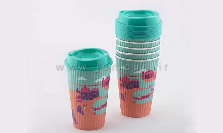 لیوان درب دار (4)