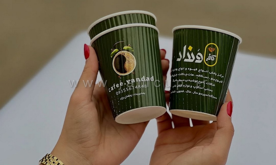 لیوان کاغذی بدون بو با کیفیت