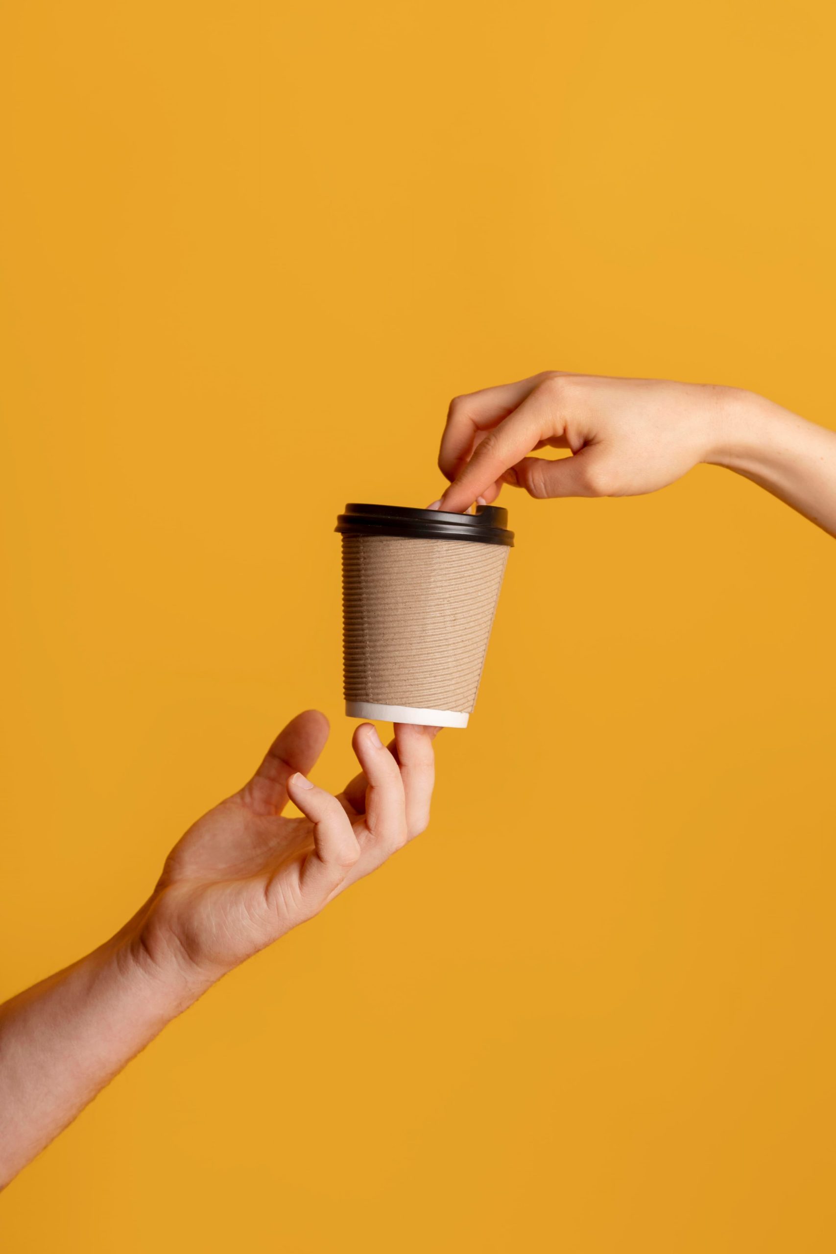 تولید شات کاغذی قهوه اسپرسو